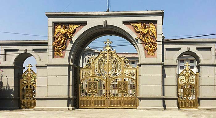 Cổng nhà thờ đẹp - CNT 005