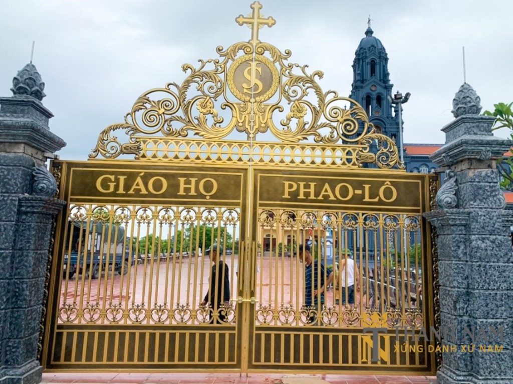Cổng nhà thờ đẹp - CNT 008