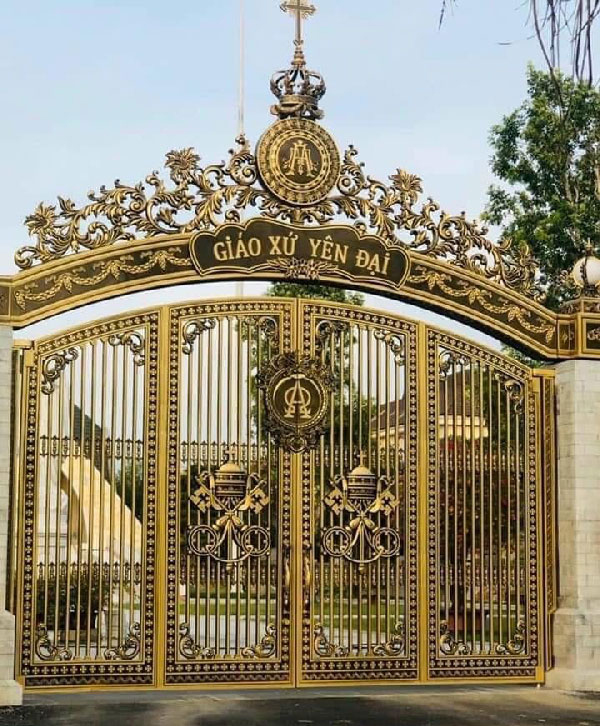 Cổng nhà thờ đẹp - CNT 003