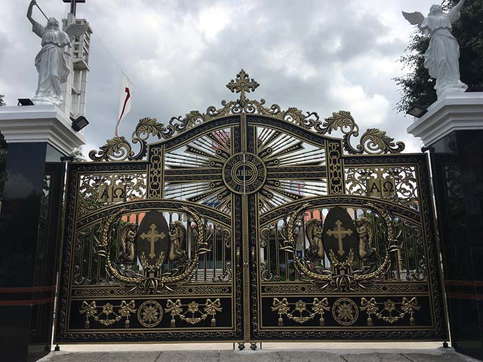 Cổng nhà thờ đẹp - CNT 007