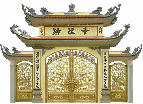 Cổng nhà chùa - CNC 003