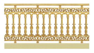 Bảng giá lan can cầu thang nhôm đúc m2 cập nhật 2026