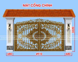 Chọn cổng nhôm đúc nhà phố: Hướng dẫn chi tiết 2026