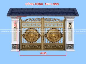 Cổng nhôm đúc bình dân: Bảng giá 2026 và mẹo chọn chất lượng