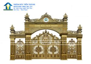 Cổng nhôm đúc trống đồng: Nét tinh hoa kiến trúc Việt 2026