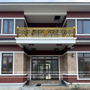 Lan can nhôm đúc cổ điển C-195