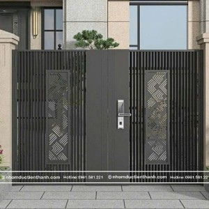 Cổng nhà hiện đại Vina C-151