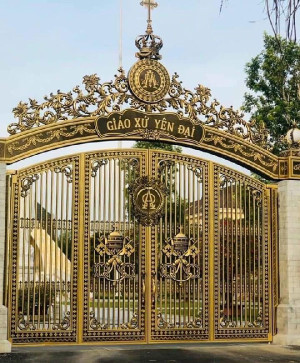 Cổng nhà thờ đẹp - CNT 003
