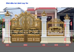 Hướng dẫn chi tiết quy trình lắp đặt cổng nhôm đúc 2026