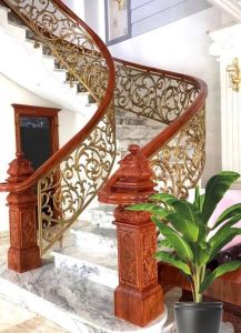 lan can cầu thang nhôm đúc hoa văn 3d: cách nhận biết hàng chuẩn