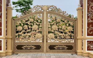 Quy trình nghiệm thu chất lượng thi công cổng nhôm đúc tại công trình