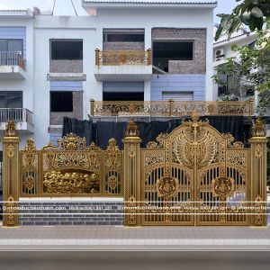 So sánh cổng nhôm đúc và cổng sắt mỹ thuật chi tiết 2026